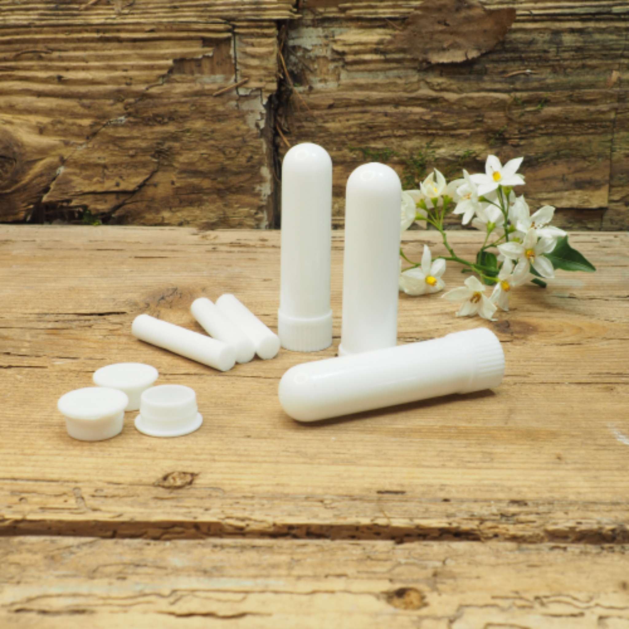 Riechstift/Naseninhalator Kunststoff weiß 3 Stk.