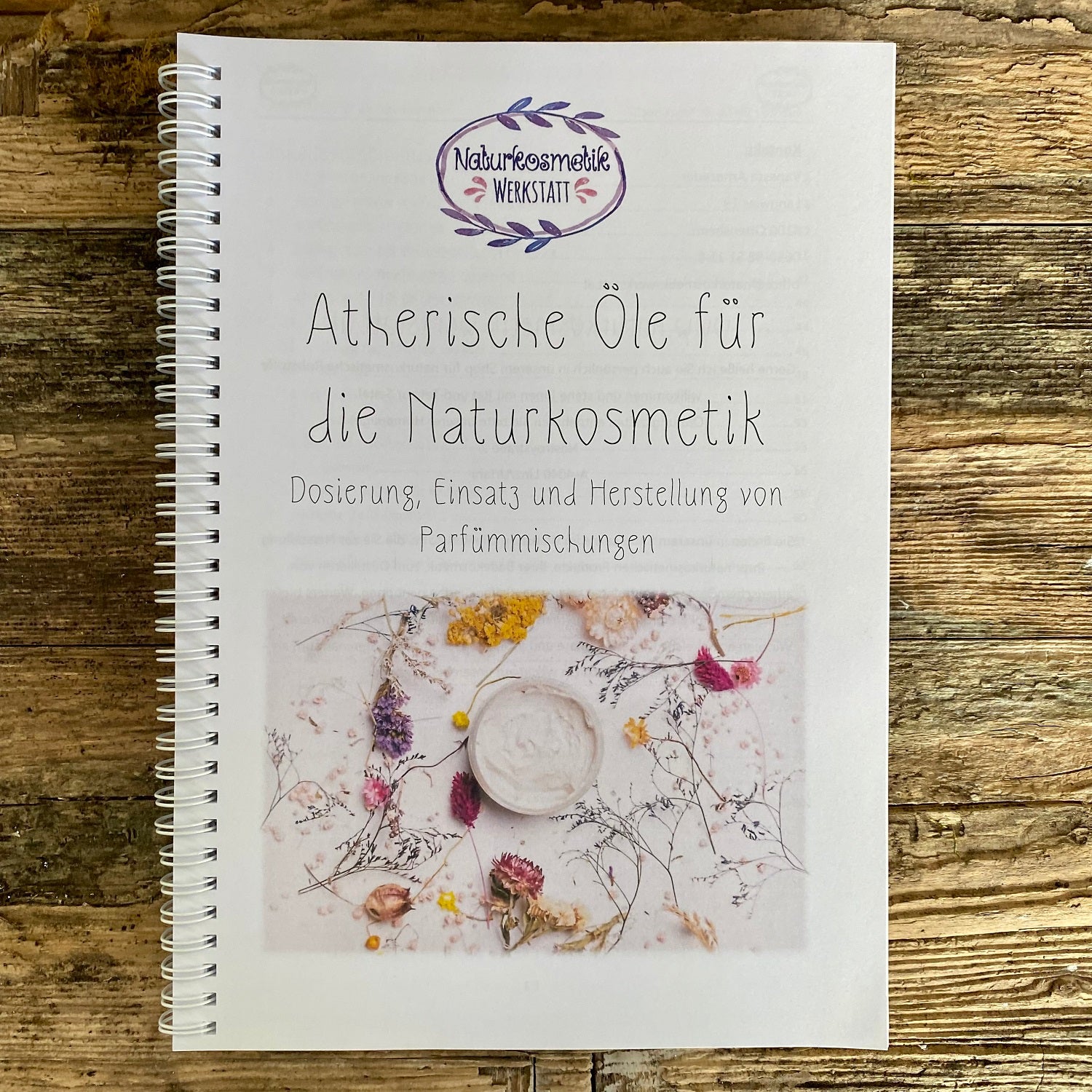 Ätherische Öle für die Naturkosmetik, Seminarunterlage